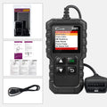 Full OBD2 Car Code Reader Scanner – Multilingual Handheld Engine Diagnostic Tool with Free Lifetime Updates