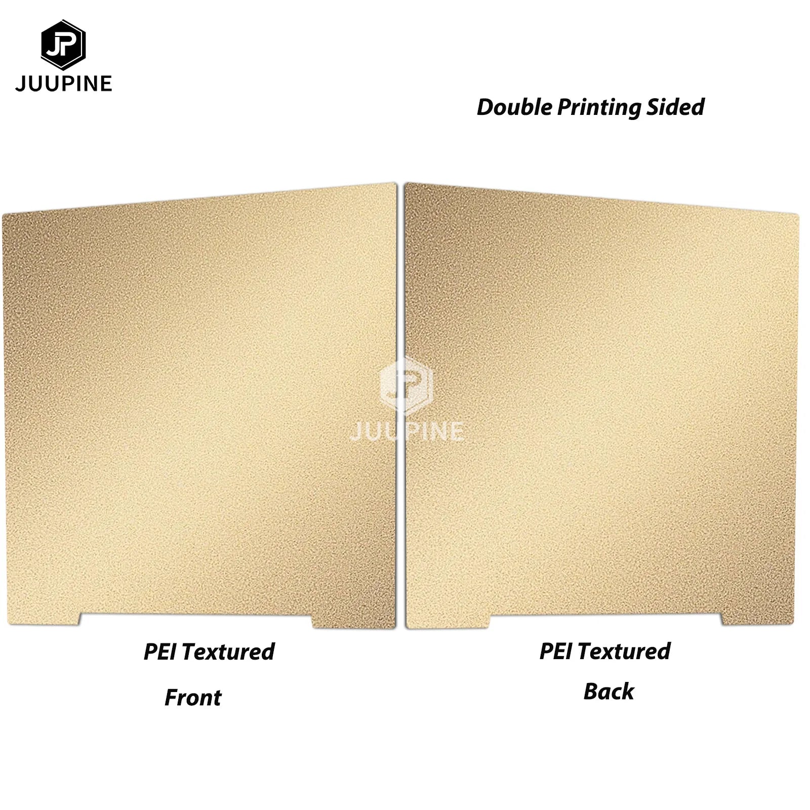 Double-Sided PEI/PET Spring Steel Magnetic Build Plate 241 x 253.8 mm (9.49 x 9.99 in) Compatible with MK3/MK3+/MK4 3D Printers