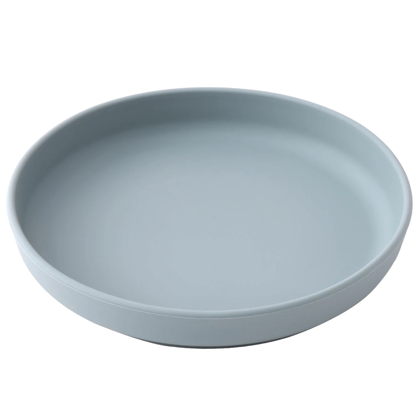 Food-Grade Silicone Baby Plate with Suction Base — Anti-Slip BPA-Free Toddler Feeding Bowl