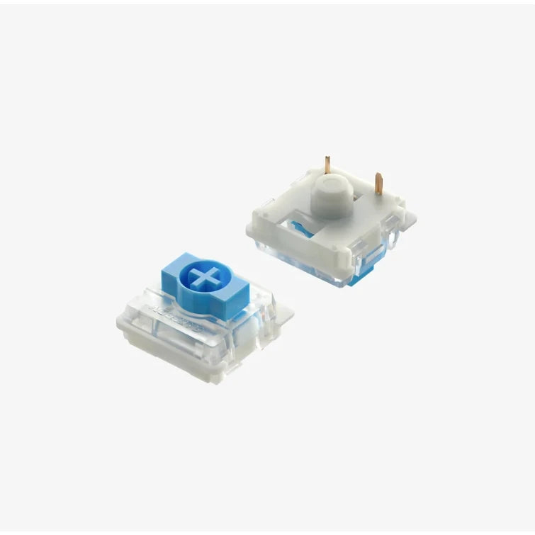 Low Profile Mechanical Keyboard Switches - 100-Pack Replacement for Compact & Low-Profile Keyboards