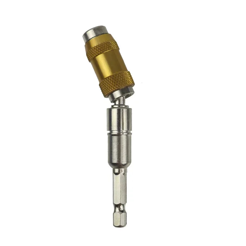 1/4-Inch (6.35 mm) Hex Magnetic Bit Holder — Quick-Change Screwdriver Extension Rod with Retaining Ring