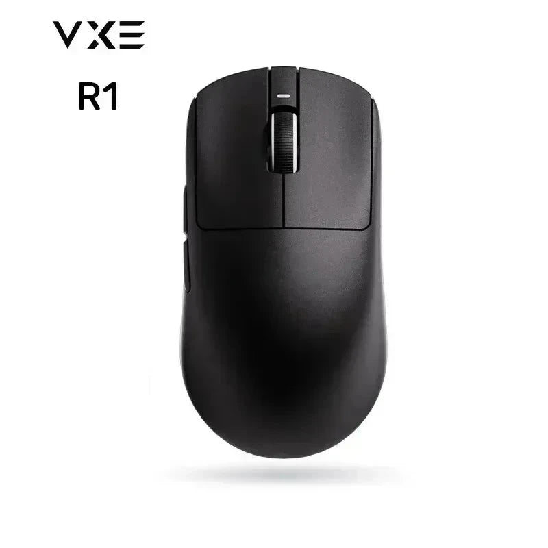 Lightweight Wireless Gaming Mouse - Bluetooth & USB, Rechargeable, 5-Button, 1600 DPI, Right-Handed