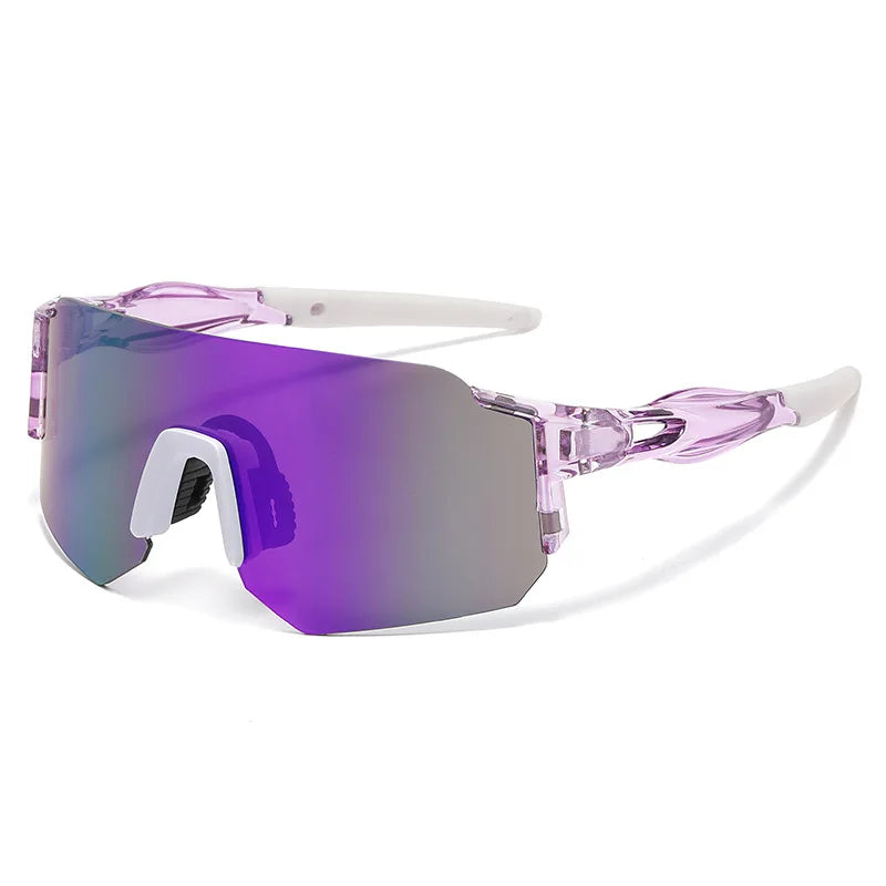 Oversized Square Ski Sunglasses – Unisex Large Protective Sports Goggles for Skiing, Riding and Driving