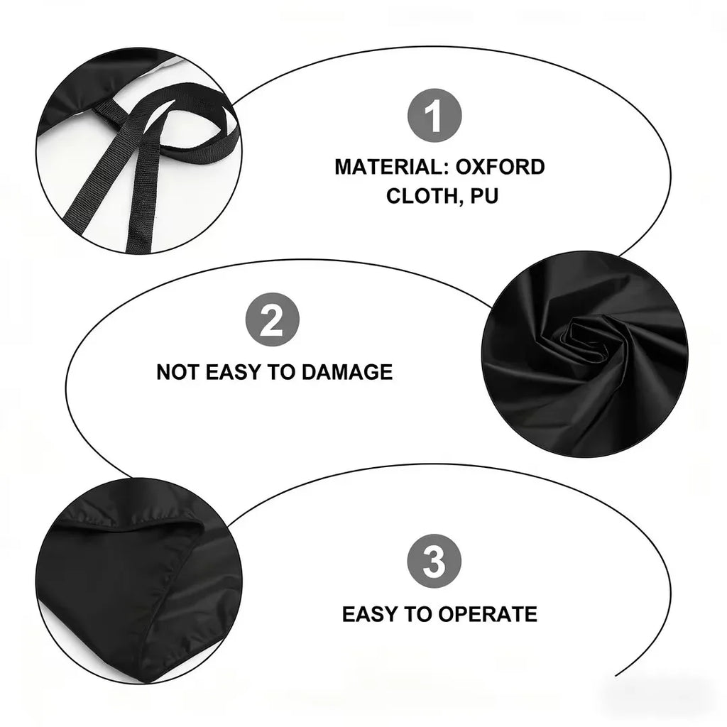 Universal Waterproof Car Trunk Cargo Mat — Dustproof Luggage Liner & Pet Protector, 70×120 cm & 140×100 cm (27.6×47.2 in & 55.1×39.4 in)