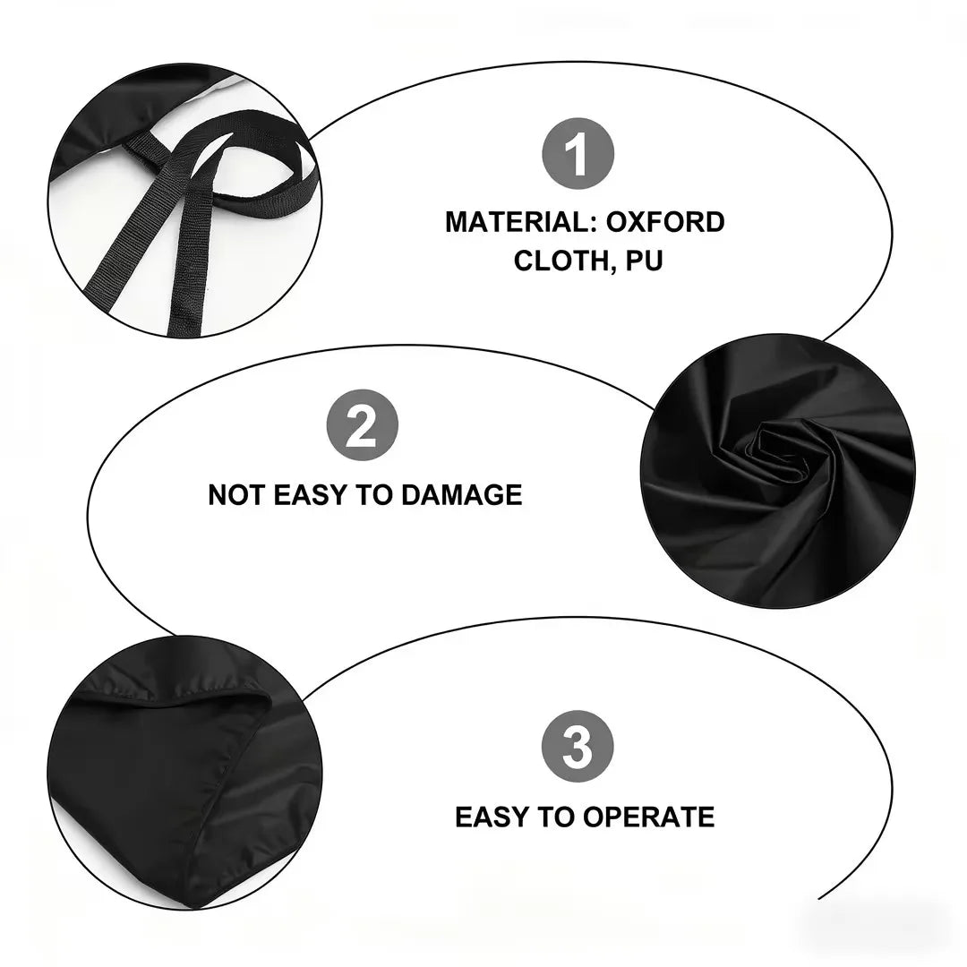 Universal Waterproof Car Trunk Cargo Mat — Dustproof Luggage Liner & Pet Protector, 70×120 cm & 140×100 cm (27.6×47.2 in & 55.1×39.4 in)