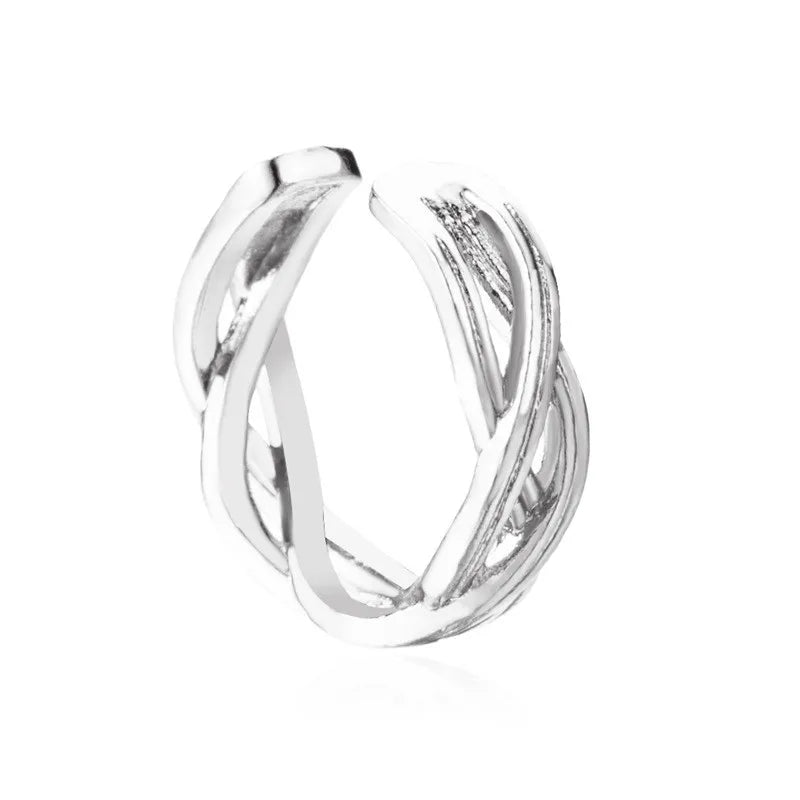 Gold Leaf Ear Cuff Clip-On Earrings for Women — No-Piercing Cartilage Climbers