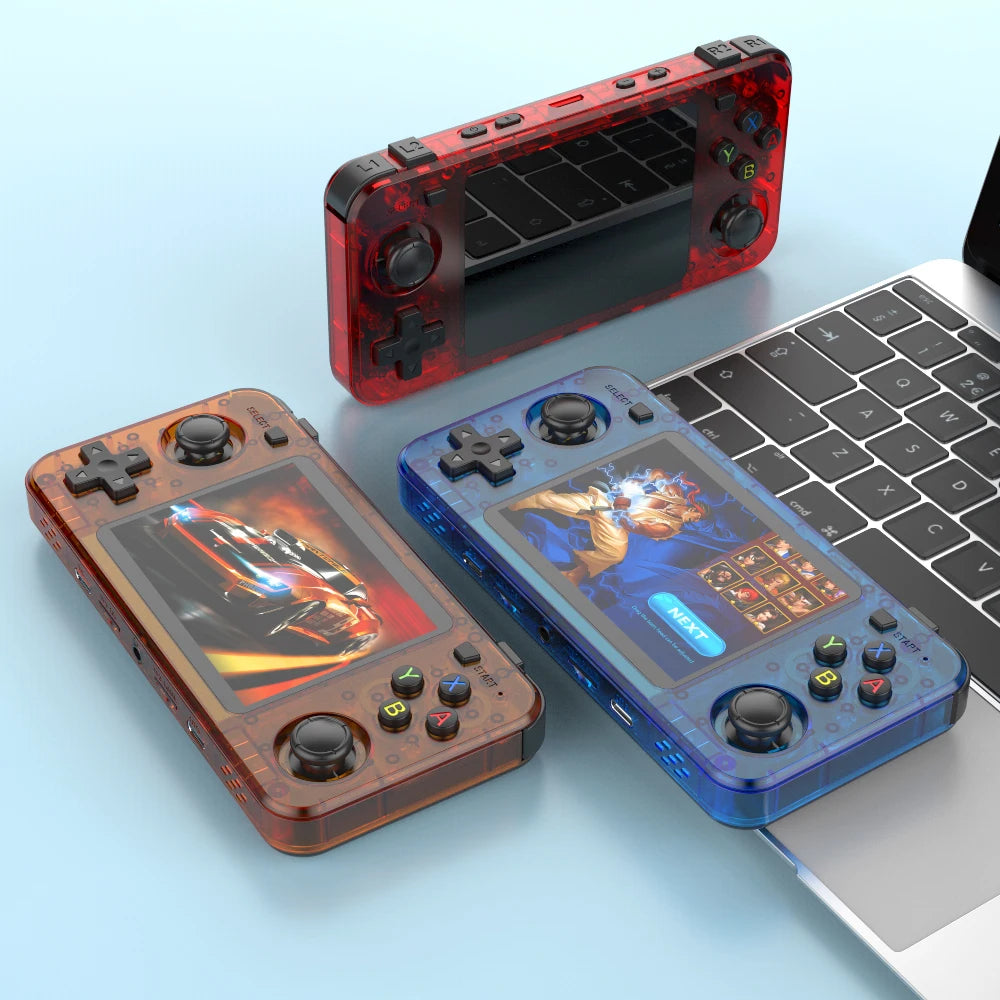 Handheld Retro Game Console 3.5-inch (8.9 cm) IPS Screen | Linux OS | 3000 mAh Battery | 64GB Storage | 10,000+ Classic Games
