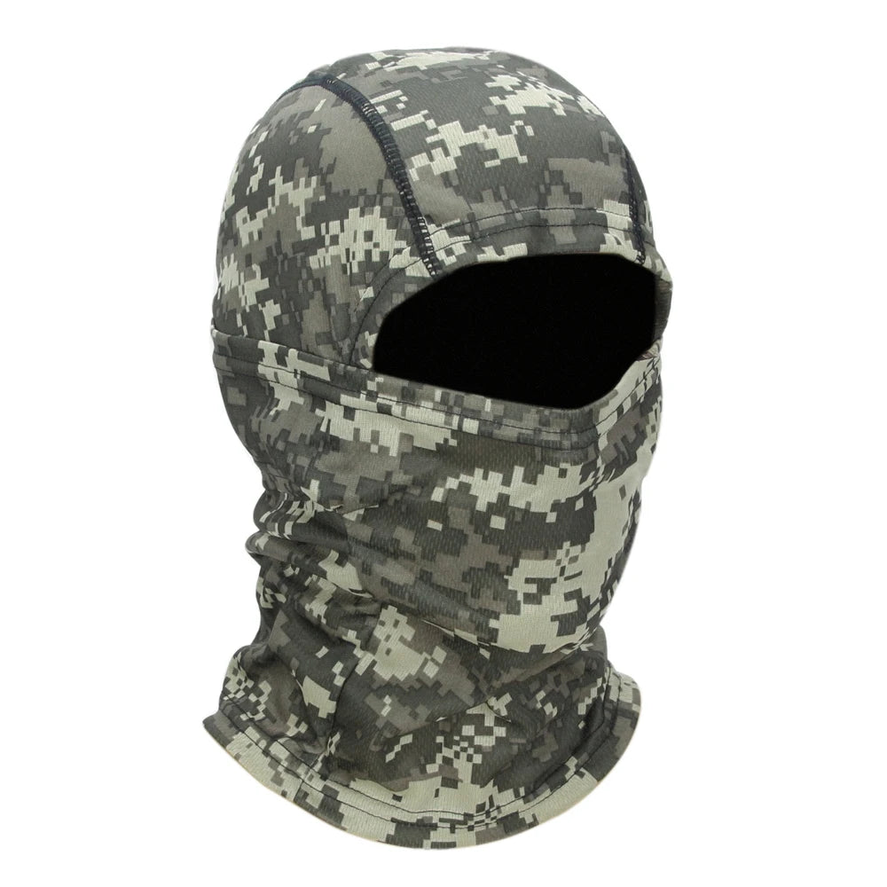 Unisex Breathable Summer Balaclava - Elastic Full-Face Mask Scarf with UV Sun Protection for Cycling, Hiking, Fishing & Skiing