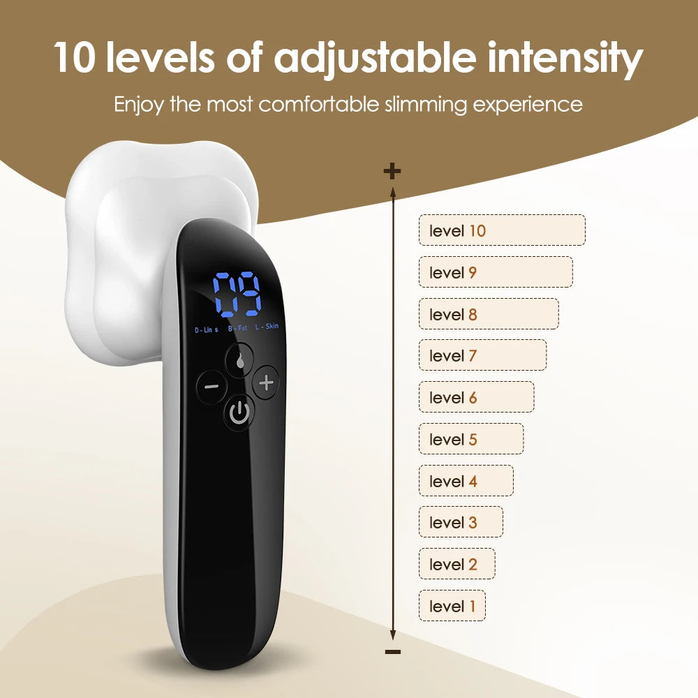 Electric Abdomen Massager — Deep Tissue Cellulite Remover & Body Sculpting Device for Belly, Legs & Arms