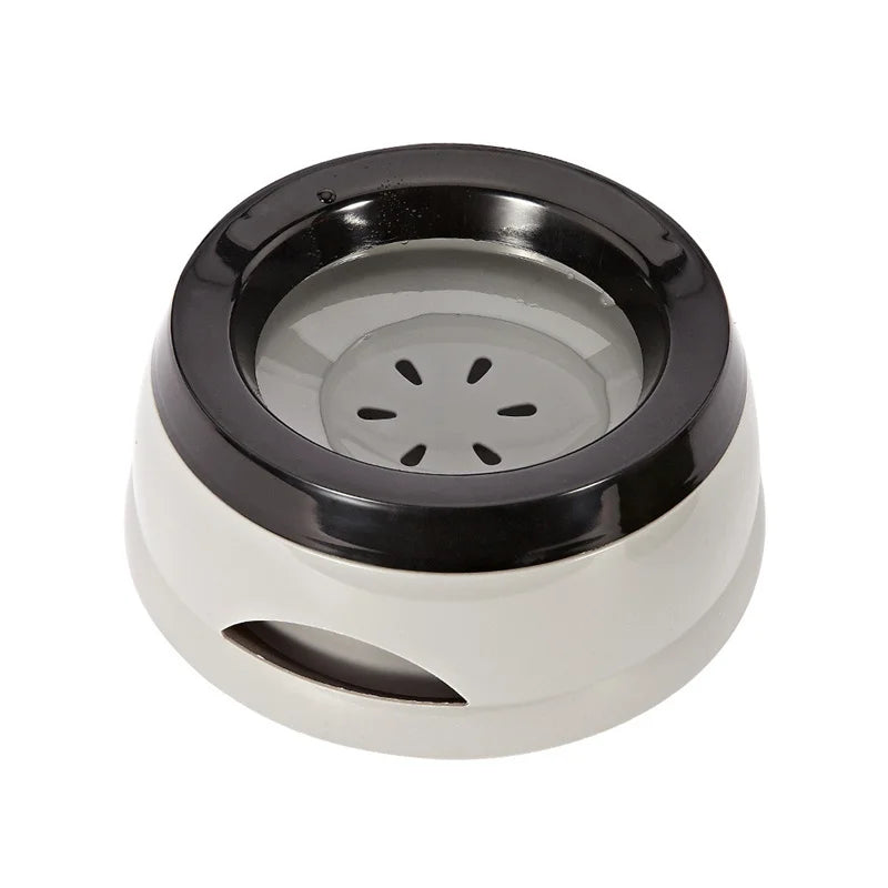 No-Spill Floating Pet Bowl 750ml (25.4 fl oz) - Portable Plastic Dog & Cat Water Feeder