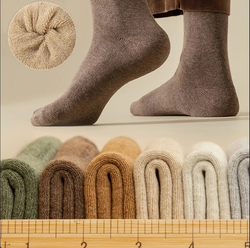 Men's Breathable Sports Crew Socks, 3/5/10 Pairs, Polyester-Cotton Anti-Odor Sweat-Absorbent