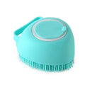 Silicone Pet Bath Massage Brush Glove for Dogs & Cats - Soft Grooming & Bathing Tool