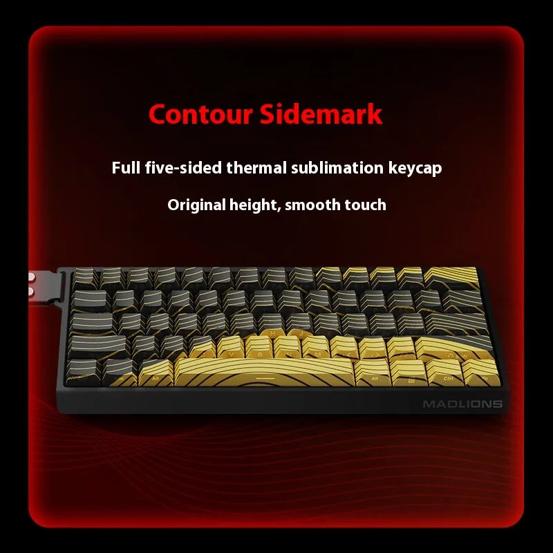 Mechanical Gaming Keyboard — Hot-Swap Magnetic Switch, 60% / 68% Compact Wired RGB with 8K Rapid Trigger