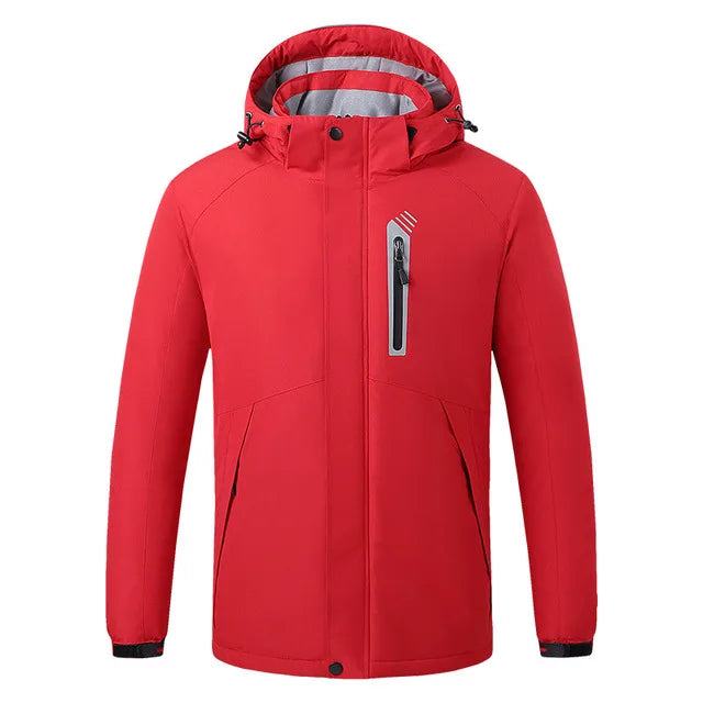 USB Heated Jacket - 11-Zone Rechargeable Electric Winter Coat for Men & Women, Thermal Outdoor Heating Jacket