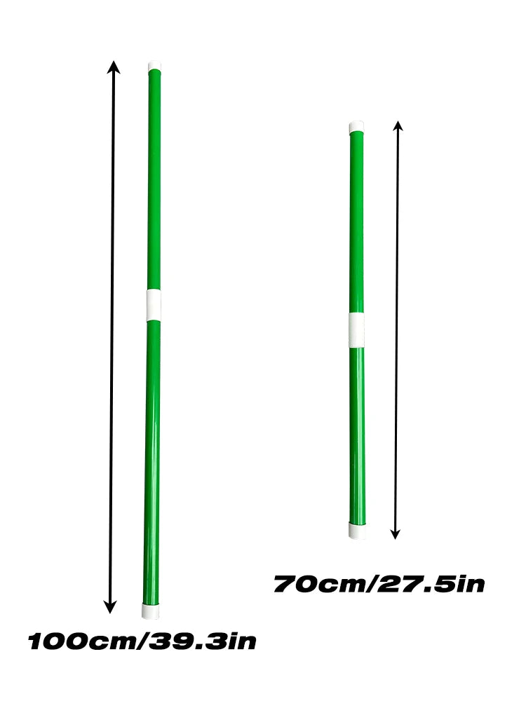 Teamwork Pole Game 1 m (39.4 in) — Team Building Outdoor Cooperative Game for Adults & Kids