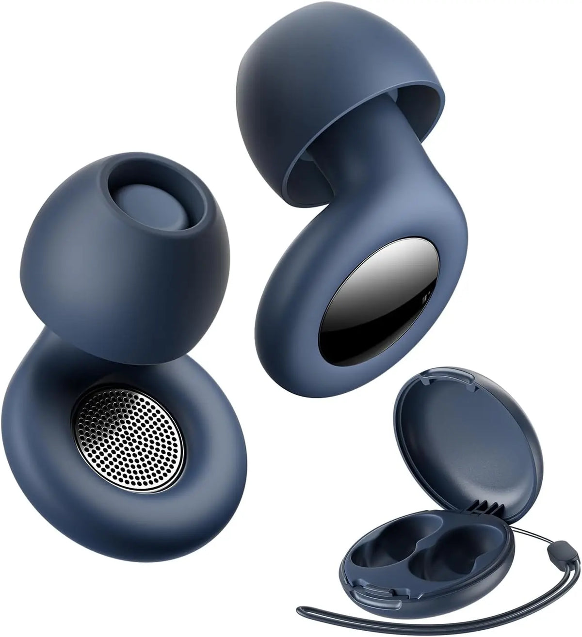 25dB Silicone Ear Plugs for Sleeping – Reusable Noise Reduction Earplugs for Sleep, Study, Work, Concerts