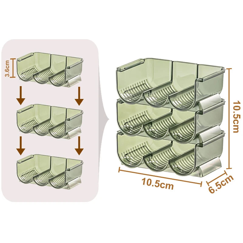 Clear Acrylic Makeup Brush Organizer – Transparent Cosmetic Holder for Lipstick, Brushes & Makeup Tools