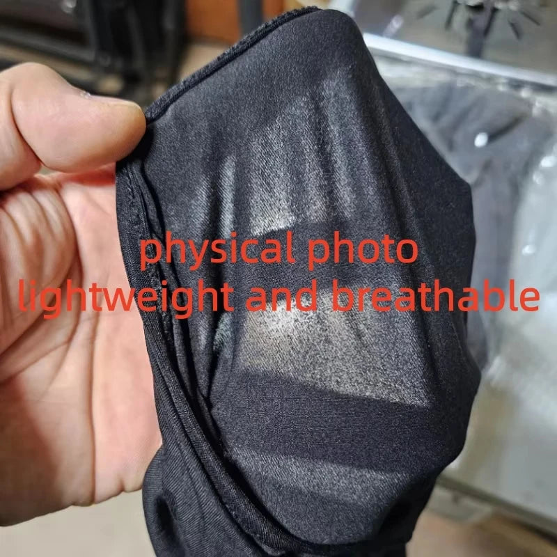 Lightweight Summer Balaclava Full-Face Mask for Cycling, Motorcycle, Ski, Fishing & Hunting - Breathable Neck Gaiter Bandana
