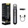 Rechargeable Electric Nose Hair Trimmer for Men — Portable Nose, Ear & Eyebrow Groomer with USB-C