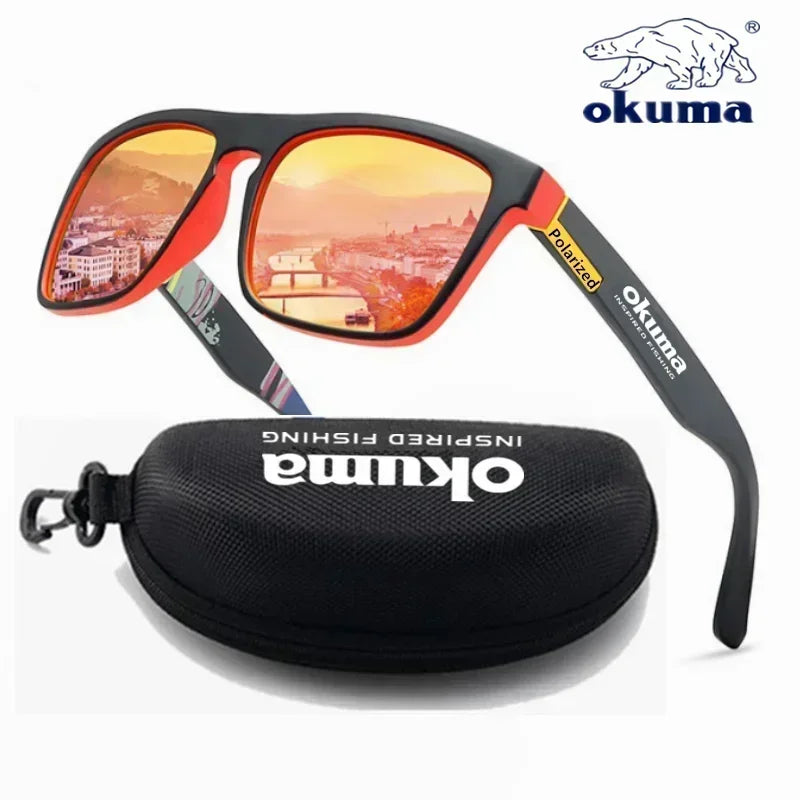 Polarized UV400 Sunglasses — Unisex Outdoor Fishing, Hunting, Driving & Cycling Shades with Optional Box