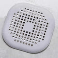5.5 in (14 cm) Suction Cup Hair Drain Strainer – Anti-Clog Sink & Shower Floor Drain Catcher for Kitchen & Bathroom