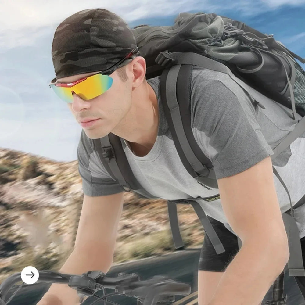 Quick-Dry Cycling Cap & Motorcycle Helmet Liner – Anti-Sweat Windproof Bike Riding Hat (Unisex)
