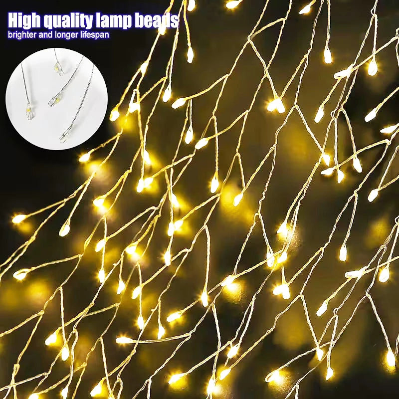Firework Solar LED Garden Lights Waterproof Outdoor Fairy Lights for Patio, Pathway & Yard
