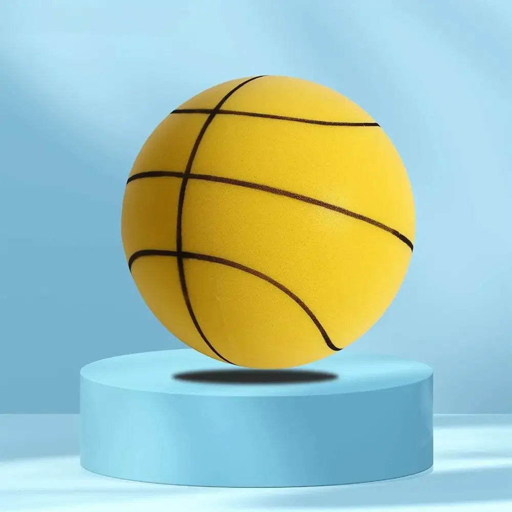Silent Foam Basketball for Kids — Low-Noise Indoor Training Ball