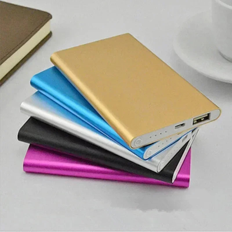 10000mAh 20W Ultra-Thin Power Bank (0.39in / 9.9mm) Portable Fast Charger External Battery for Smartphones