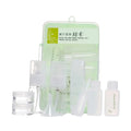 10-Pack Travel Refillable Cosmetic Dispenser Bottles – Portable Empty Spray & Pump Set for Air Travel