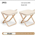 Portable Ultralight Folding Camping Stool, Compact Travel & Fishing Seat for Picnic and Beach