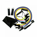 11-Piece TPE Resistance Band Set – Home Workout Kit with Door Anchor, Handles, Ankle Straps & Carry Bag