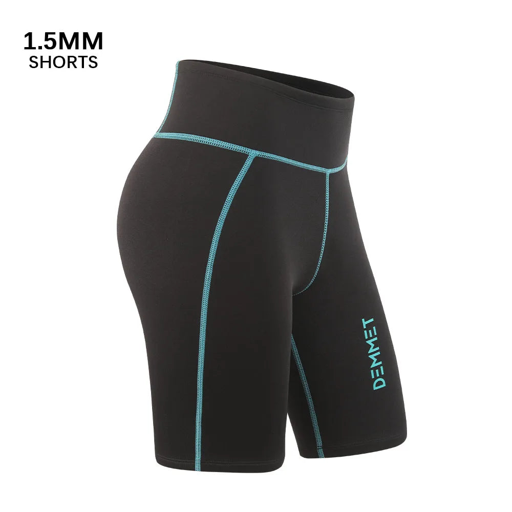 Men's Short Neoprene Wetsuit - Jacket or Pants 1.5mm / 3mm Front-Zip Split Sleeve for Surfing, Diving & Spearfishing