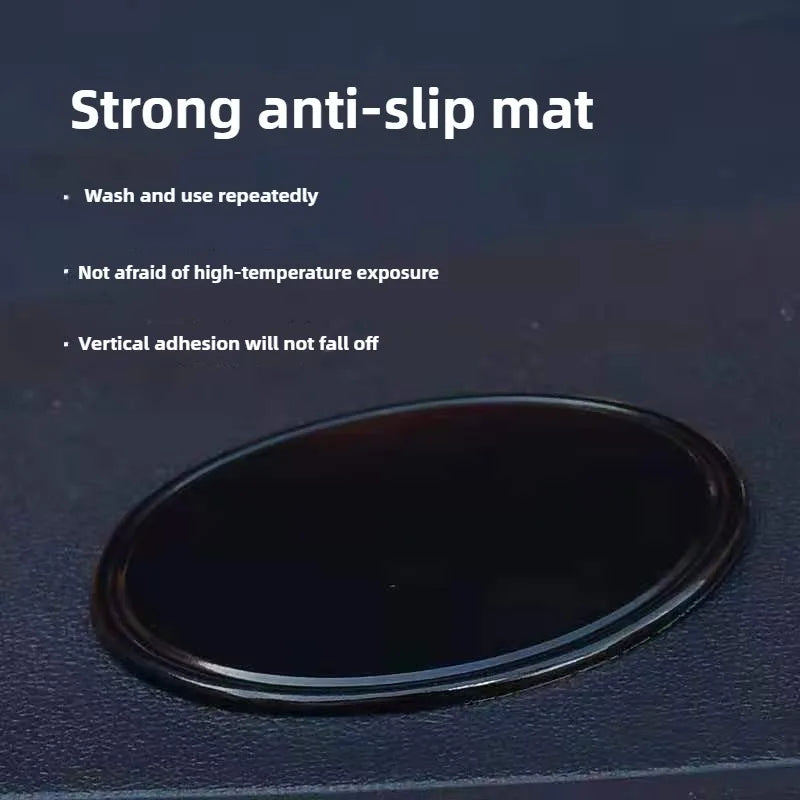 Silicone Non-Slip Car Dashboard Mat - Phone Anti-Slip Holder Pad (1 or 3-Pack)
