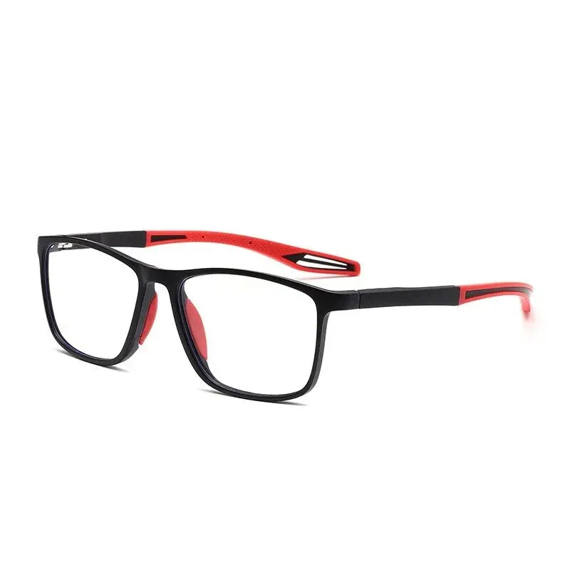 TR90 Rectangle Reading Glasses — Unisex Spring-Hinge Sports Presbyopia Anti Blue Light +1.00 to +4.00 (100–400)
