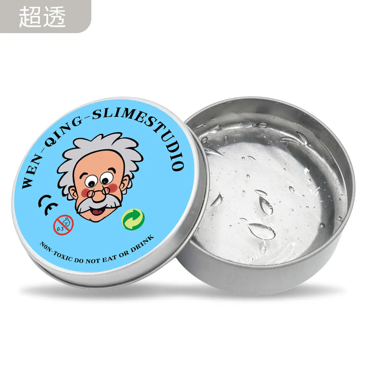 Reusable Liquid Crystal Putty Bouncy Slime Set DIY Stress Relief Handgum Playdough