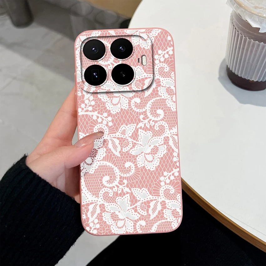 Liquid Silicone Phone Case for Xiaomi 17T / 17T Pro — Vibrant Fruit Print Soft Shell, Anti-Fingerprint Shockproof Bumper