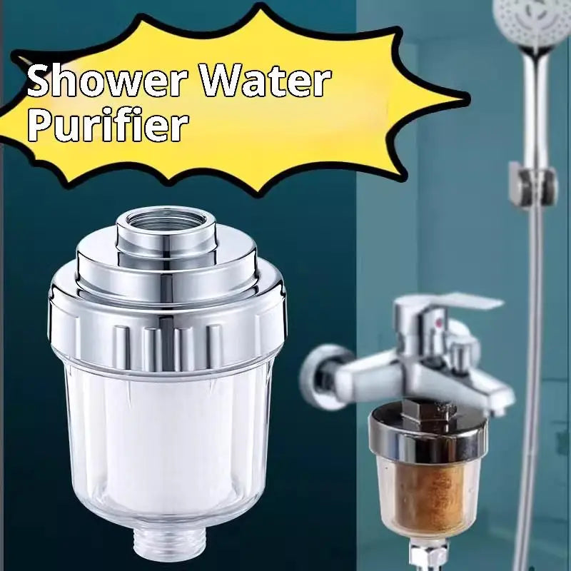 Universal Faucet & Shower Water Filter - High-Density PP Cotton Cartridge for Kitchen & Bathroom (1-Pack)