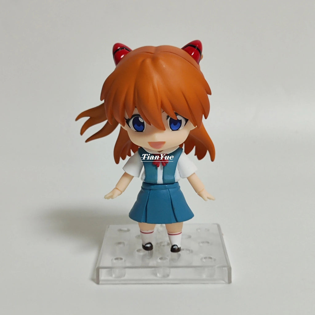 Articulated Anime Figure – Rei Ayanami & Asuka Langley Soryu, 10 cm (3.9 in) Collectible Gift