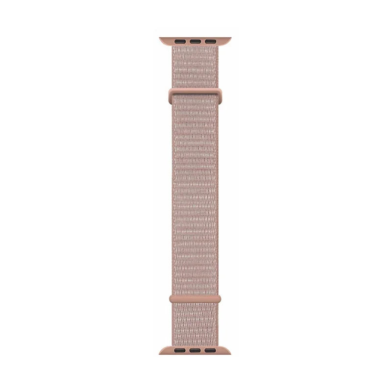 Nylon Braided Breathable Watch Band – Fits 38/40/41/42/44/45/46/49 mm (1.50–1.93 in) Smartwatches