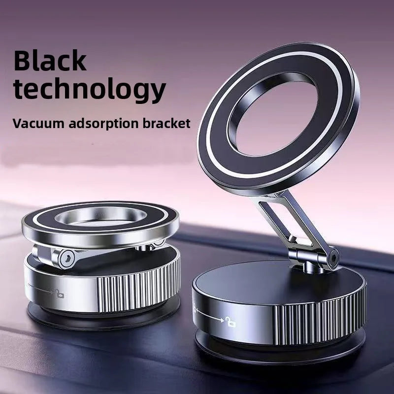 Upgraded Nano Gel Suction Cup Magnetic 360° Car Phone Mount – 110 lb (50 kg) Reinforced Vacuum Holder