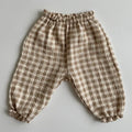 Organic Cotton Baby Pants – Soft Muslin Bloomers for Newborns & Toddlers, Elastic Mid Waist, Cute Animal & Floral Prints