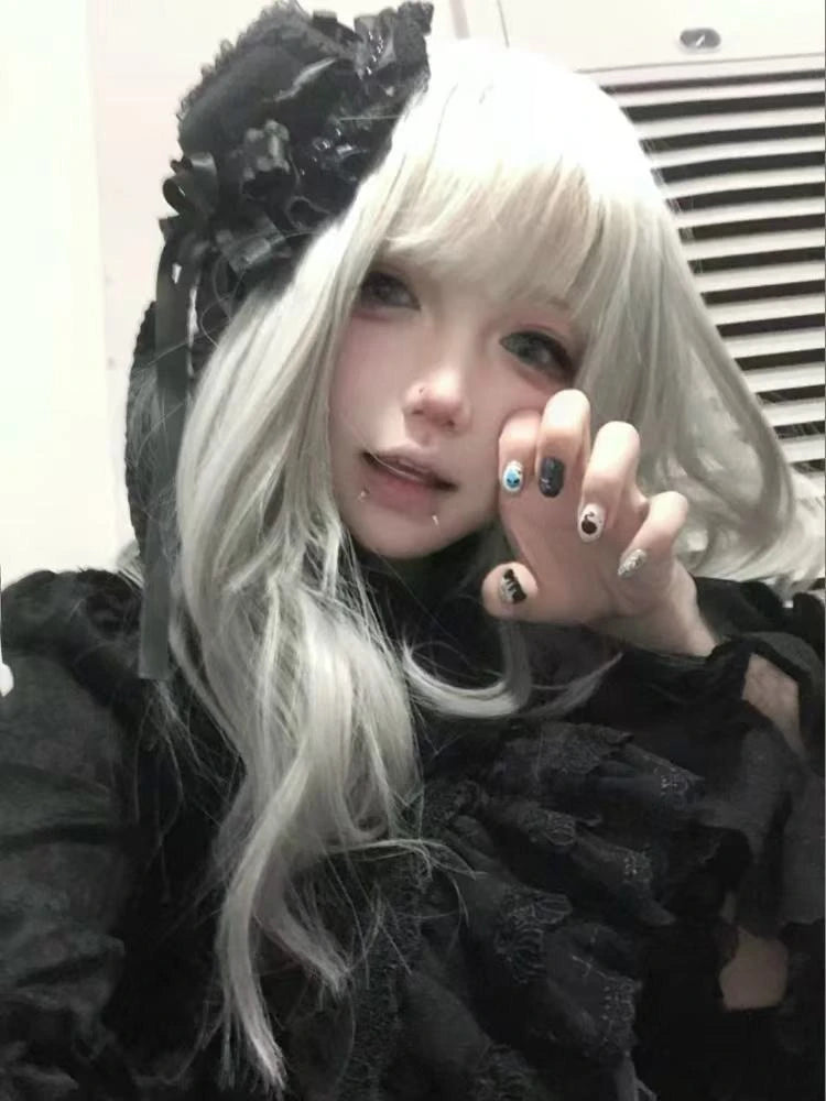 Gothic Lolita Lace Bow Headband Headdress view 3