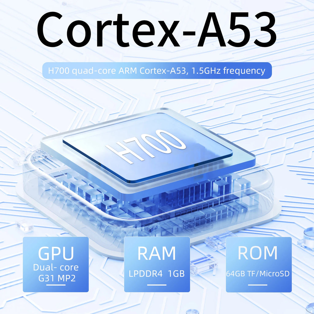 Retro 64-Bit Linux Handheld Game Console 4.0-inch (10.2 cm) IPS Screen, 64GB Storage, 5000+ Games, 2.4/5G WiFi & Bluetooth, Mini HDMI Out, RGB Lighting