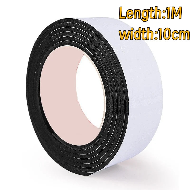 1 m (3.28 ft) Self-Adhesive Anti-Slip Sole Stickers, Mute Cushion Insoles for Outsole Repair, Wearable Shoe Pads