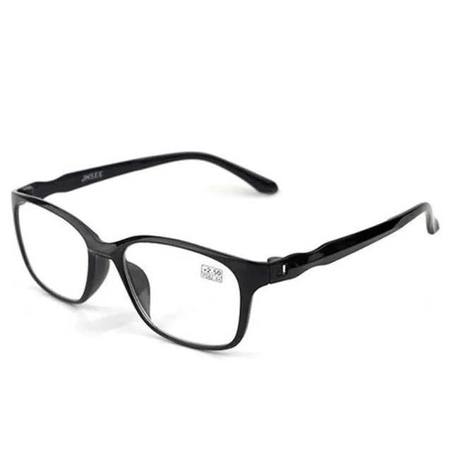 Anti-Blue Light Reading Glasses Unisex Presbyopic Anti-Fatigue Computer Eyewear Rectangle Frame, Magnification +0.0 to +4.0