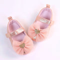 Baby First Walkers Breathable Non-Slip Toddler Shoes for Girls Princess Lace