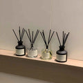 50 mL (1.69 fl oz) Flameless Freesia & Jasmine Fragrance Oil with Rattan Diffuser Sticks - Home Air Freshener