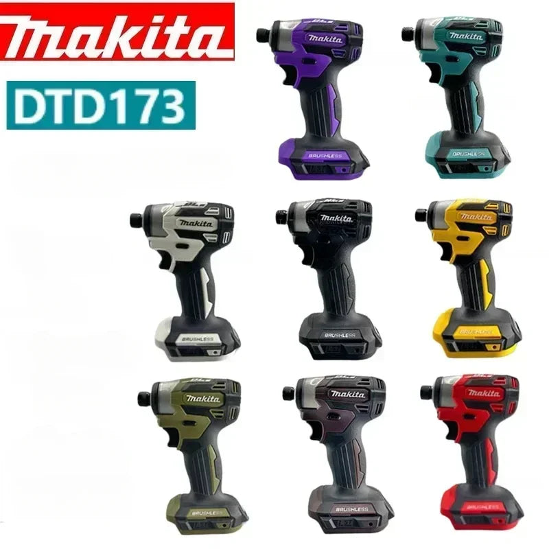 18V Cordless Brushless Impact Driver — 180 N·m (133 lb·ft) Rechargeable Impact Drill with T-Mode