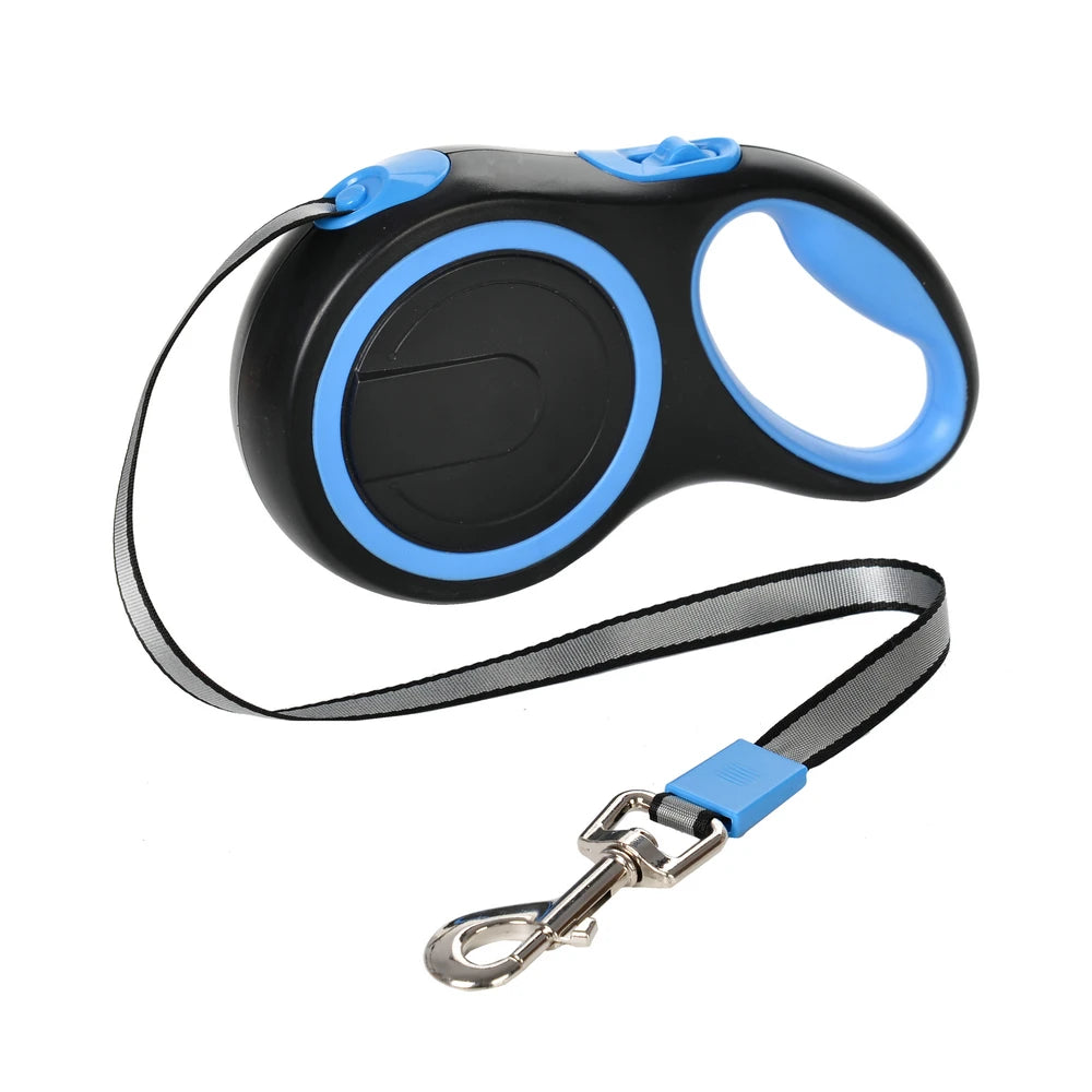 Retractable Dog Leash 8m (26 ft) Extendable Nylon Leash for Small, Medium & Large Dogs and Cats